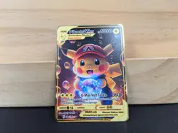 POKEMON MARIO PIKACHU METAL COLLECTABLE CARDS 10000HP VMAX FunArt 》 - Image 9