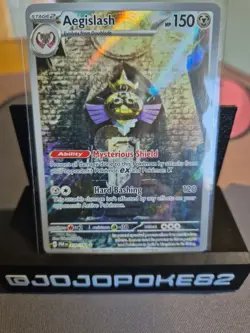 pokemon cards tcg Aegislash Paradox Rift Illustration Rare 210/182 - Image 3