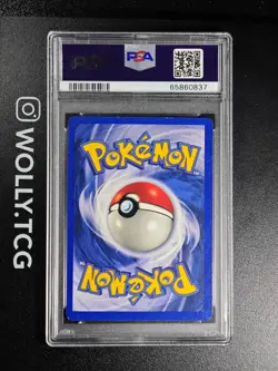 CHANSEY SHADOWLESS PSA 7 3/102 Base Set Holo Pokemon Card -1999 NM-MT - Image 4