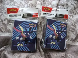 (2) Pokemon S&V Stellar Crown Mini 60 Card Portfolio with Booster Packs - Image 2