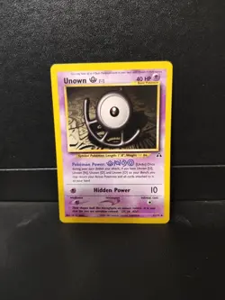 Pokemon Card Unown U 51/75 Neo Discovery Uncommon - Image 3