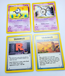 *NM* Neo Revelation Lot (4) - Vintage Pokémon Cards: Unown, Rocket's Hideout - Image 8