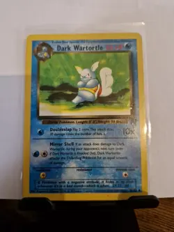 Dark Wartortle 46/82 - Pokemon  Cards - Team Rocket Unlimited - Common - WOTC - Image 3