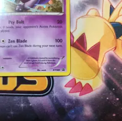 MEWTWO Black Star Promo POKEMON Holo 2015 Trading Card XY100 - Image 2