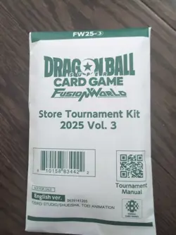 Dragon Ball Super Card Game Fusion World Store Tournament Kit 2025 Vol.3 Sealed - Image 1