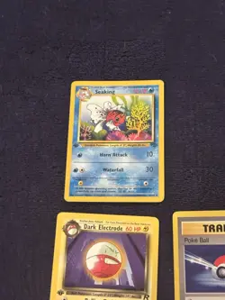 7 1st Edition Vintage Pokemon Card Lot (jungle And Team Rocket Set) Wotc - Image 20