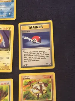 7 1st Edition Vintage Pokemon Card Lot (jungle And Team Rocket Set) Wotc - Image 22