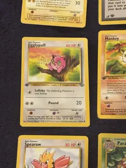 7 1st Edition Vintage Pokemon Card Lot (jungle And Team Rocket Set) Wotc - Image 6