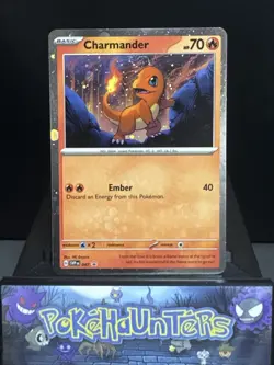 Pokemon Card Charmander Svp 047 151 Black Star Promo HD Swirl Rare Near Mint 1 - Image 4
