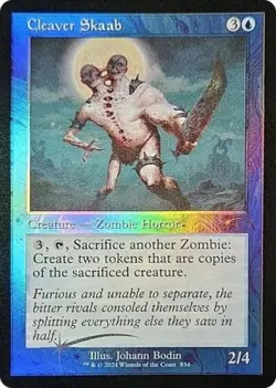 Cleaver Skaab (Retro Frame) -Foil Near Mint MTG Secret Lair - Image 1