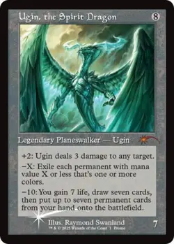 Ugin, the Spirit Dragon (Retro Frame) -Foil Near Mint MTG Secret Lair - Image 2