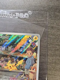 Pikachu 173/165 Illustration Rare Pokemon 151 Card Near Mint English - Image 3
