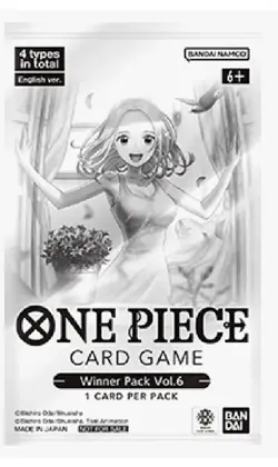 One Piece Card  Tournament Winner Pack VOL 6  ENGLISH New Sealed Fast Shipping!! - Image 1
