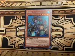 Poseidra, The Storming Atlantean SUDA-EN016 1st Secret Rare NM Yugioh Card - Image 1