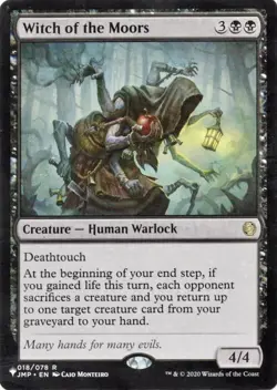 Witch of the Moors [The List] Magic MTG NM Near Mint Card - Image 3