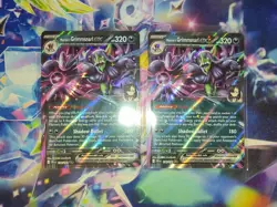 x2 Marnie's Grimmsnarl ex 136/182 - Destined Rivals - Pokémon Card - NM - Image 3