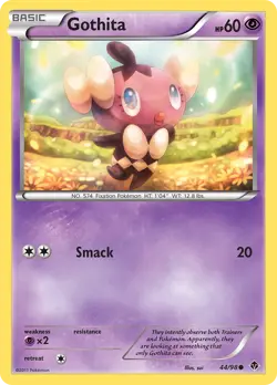 Gothita 44/98 Common | Emerging Powers | Pokemon Card - Image 1