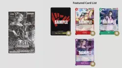 One Piece TCG - Tournament Pack Vol.2 Promo Card (Sealed Pack) - Image 1