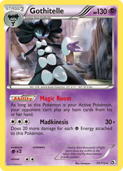 Gothitelle 72/113 Rare Holo | Legendary Treasures | Pokemon Card - Image 2