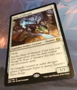 Hope of Ghirapur - Aether Revolt - Rare - NM (See pics) MTG - Image 3