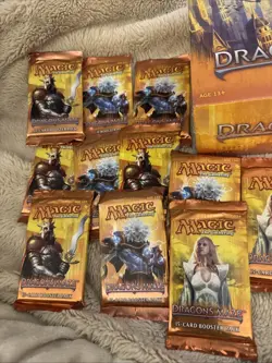 Magic the Gathering Dragons Maze Fat Pack Sealed Box Intro Pack Booster Packs - Image 2
