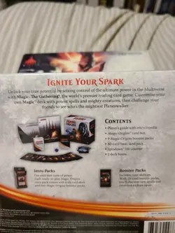 MTG Magic Origins Jace Fat Pack Bundle Box Factory Sealed w/ 9 Packs SEEPICS - Image 13