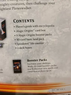 MTG Magic Origins Jace Fat Pack Bundle Box Factory Sealed w/ 9 Packs SEEPICS - Image 15