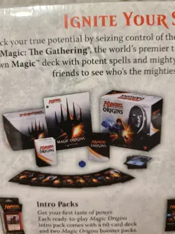 MTG Magic Origins Jace Fat Pack Bundle Box Factory Sealed w/ 9 Packs SEEPICS - Image 4