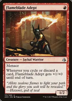 4x Flameblade Adept - NM - Amonkhet Block - SPARROW MAGIC - Image 1