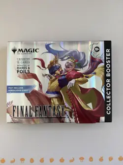 Magic: The Gathering - Final Fantasy Collector Omega Booster Pack Box - SEALED - Image 1
