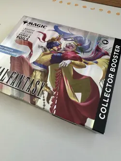 Magic: The Gathering - Final Fantasy Collector Omega Booster Pack Box - SEALED - Image 2