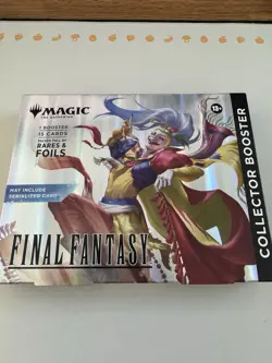 Magic: The Gathering - Final Fantasy Collector Omega Booster Pack Box - SEALED - Image 3