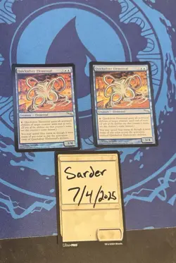 FOIL Quicksilver Elemental MTG Mirrodin English - Image 1