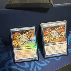 FOIL Quicksilver Elemental MTG Mirrodin English - Image 2