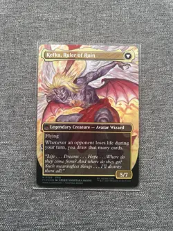 MTG - FOIL Kefka, Court Mage (Borderless) (0322) - NM / English - Image 2