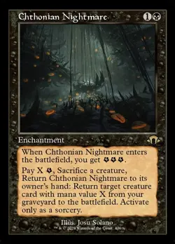 Chthonian Nightmare- Modern Horizons 3 Retro Frame Foil MTG-NM - Image 1