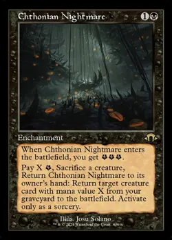 Chthonian Nightmare- Modern Horizons 3 Retro Frame Foil MTG-NM - Image 2