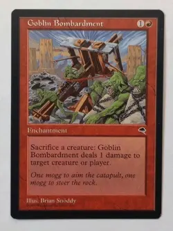 MTG - Goblin Bombardment - Tempest - Regular Uncommon - Sac Outlet - Image 1