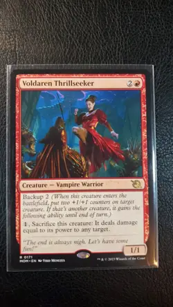 Voldaren Thrillseeker 0171 M PF MTG March of the Machine Series - Image 1