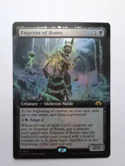 MTG Emperor Of Bones (MH3) Modern Horizons 3 Extended Art Foil Rare 0453 - Image 3