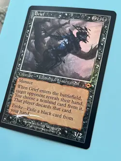 MTG Magic - Grief (Variants Retro Frame FOIL) 0007 - MH3 Modern Horizons 3 -  NM - Image 2