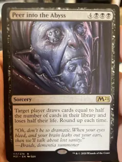 Magic the Gathering: Core 2031; Peer Into The Abyss Rare 274 - Image 2