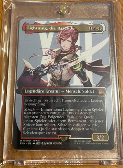 Lightning the Frenzied FIN 0400 MTG Magic Gathering Final Fantasy Without Border - Image 5