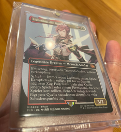 Lightning the Frenzied FIN 0400 MTG Magic Gathering Final Fantasy Without Border - Image 8