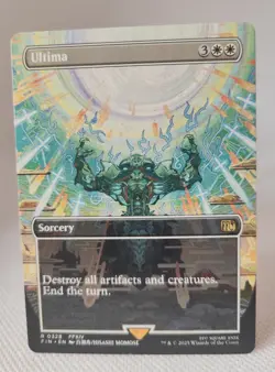 MtG Ultima Borderless R 0328 VIN Final Fantasy Magic Gathering - Image 1