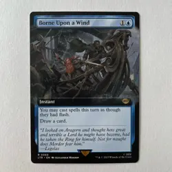 Magic the Gathering LoTR #R0350 Borne Upon a Wind Bordeless Rare - Image 3