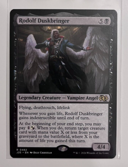 MTG – Jumpstart 2025 – Rodolf Duskbringer - Rare 0025 - Image 2