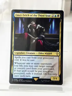 Emet-Selch of the Third Seat (SURGE FOIL) FIC 0081 Magic MtG Final Fantasy FFXIV - Image 4
