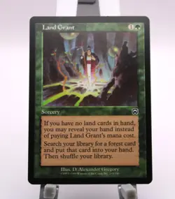 MTG Land Grant Mercadian Masques Regular NM - Image 1