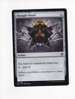 MAGIC THE GATHERING MTG COMMANDER: BLOOMBURROW THOUGHT VESSEL - Image 1